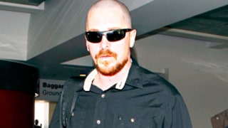 Christian Bale Looks Unrecognizable With Bald Head