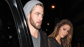 Chris Pine Holds Hands With Swimsuit Model Amanda Frances