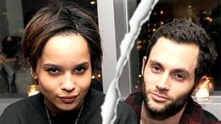Penn Badgley and Zoe Kravitz Split
