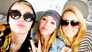 Billy Ray, Tish Cyrus Divorce: Miley Cyrus Posts Pic With Mom and Sis