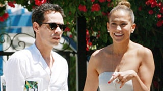 Jennifer Lopez, Marc Anthony Reunite for Kids' School Event: Pictures