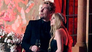 Avril Lavigne Wears Black Wedding Dress, Watches Fireworks With Chad Kroeger: Picture
