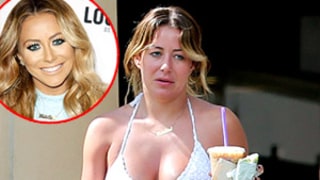 Aubrey O'Day Goes Without Makeup, Looks Unrecognizable in Maui