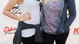 Hilary and Haylie Duff