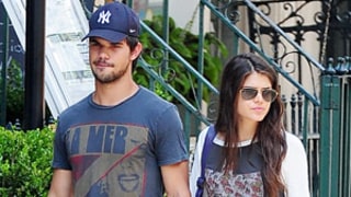Taylor Lautner, Girlfriend Marie Avgeropoulos Go Public and Hold Hands