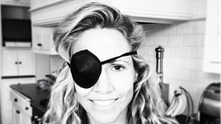 Sheryl Crow Wears an Eyepatch After Playing Tennis With Sons Wyatt, Levi