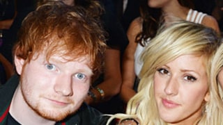 Ellie Goulding, Ed Sheeran Hold Hands at the 2013 MTV VMAs