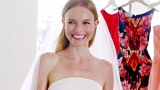 Kate Bosworth Tries on Her Wedding Dress for First Time