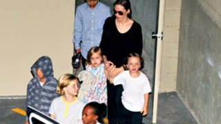 Angelina Jolie, Six Kids Go Bowling in Australia, Brad Pitt Says He's