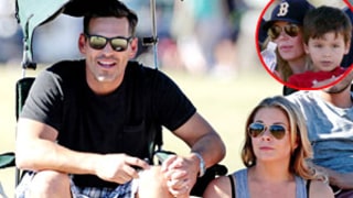 LeAnn Rimes, Brandi Glanville Have Awkward Run-In, Wear Similar Outfits at Kids Soccer Game: Pictures