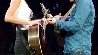 Taylor Swift and Ed Sheeran
