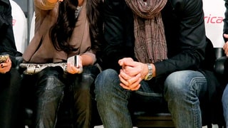 Kim Kardashian and Gabriel Aubry