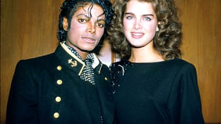 Brooke Shields and Michael Jackson