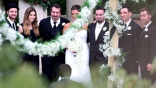 Justin Timberlake, Jessica Biel Attend 'N Sync Member Chris Kirkpatrick's Wedding: Picture