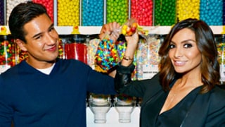 Mario Lopez and Courtney Mazza Open The Sugar Factory in Las Vegas