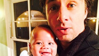 Zach Braff Shares Adorable Photo With Godson Rocco, Donald Faison and CaCee Cobb's Baby