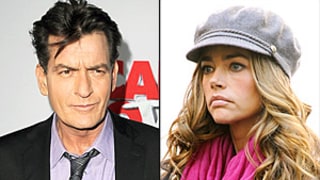 Charlie Sheen Slams Denise Richards, Chops Up Wedding Souvenir: Picture