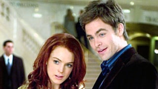 Chris Pine Talks Working With Lindsay Lohan: