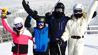 Michael Douglas, Catherine Zeta-Jones Ski With Family Over Holidays: Picture