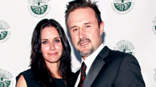 Courteney Cox's Initial Reaction to David Arquette's Baby News: 'Woo, Heavy!'