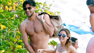 Olivia Palermo, Fiance Johannes Huebl Sunbathe in Swimsuits on Nude Beach: Picture