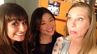 Heather Morris Makes First Appearance Since Giving Birth For 100th Glee Episode: Photo