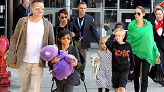 Angelina Jolie, Brad Pitt Return to L.A. With All Six Kids: See the Pictures!