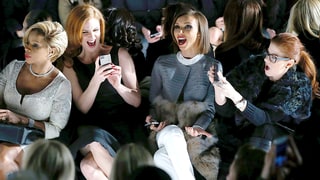 Mary J. Blige, Sarah Rafferty, Giuliana Rancic and Debra Messing