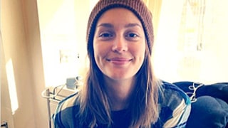 Leighton Meester Resurfaces Without Makeup After Secret Wedding to Adam Brody: Picture