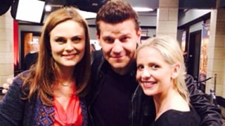 Sarah Michelle Gellar and David Boreanaz Reunite: Buffy the Vampire Slayer Costars Picture