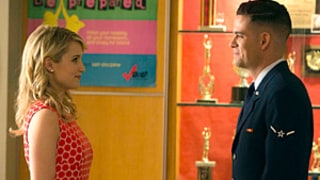 Glee 100th Episode: Quinn and Puck Kiss, Santana and Brittany Reunite