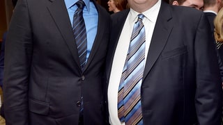 Conan O'Brien and Jeff Garlin
