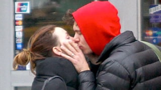 Adam Brody Plants Kiss on Wife Leighton Meester in NYC: Newlywed Picture