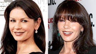 Catherine Zeta-Jones Ditches Bangs on Red Carpet: Better With or Without Fringe?