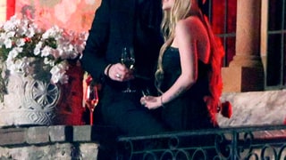 Avril Lavigne in Black