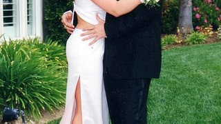Danielle Fishel and Lance Bass