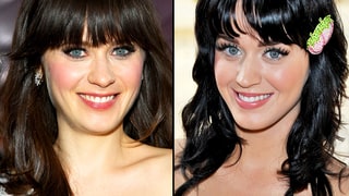 Zooey Deschanel and Katy Perry