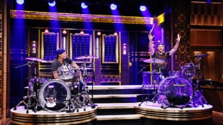 Will Ferrell, Red Hot Chili Peppers' Chad Smith Hold Drum-Off on The Tonight Show With Jimmy Fallon