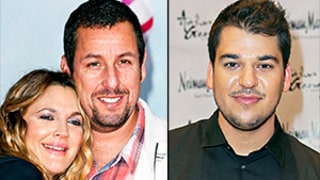 Drew Barrymore, Adam Sandler Reveal Whether They've Hooked Up, Rob Kardashian Emerges in Paris: Top 5 Friday Stories