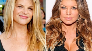 Kirstie Alley and Fergie
