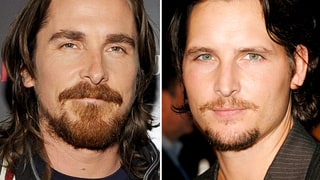 Christian Bale and Peter Facinelli