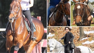 Celebs Riding Horses!