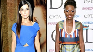 Sandra Bullock, Lupita Nyong'o, January Jones in Cobalt: How to Wear the Trend