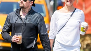 Cameron Diaz and Benji Madden