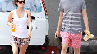 Tank and Printed Shorts