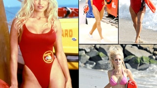 Celebrities Mimic Pamela Anderson's Famous Baywatch Swimsuit