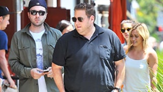 Hilary Duff Fails To Catch Jonah Hill's Attention While Out In Beverly Hills: Pictures