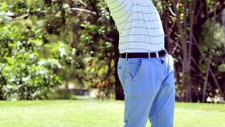 They Practice Their Swing!