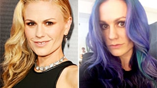 Anna Paquin Dyes Her Hair Purple, Blue Fulfills Dream of