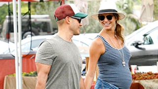Stacy Keibler Shows Baby Bump While Grocery Shopping With Husband Jared Pobre: Picture